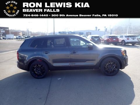 Gravity Gray Kia Telluride EX AWD.  Click to enlarge.