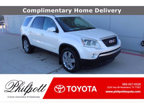 White Diamond Tricoat GMC Acadia SLT. Click to enlarge. White Diamond Tricoat GMC Acadia SLT. Click to enlarge.