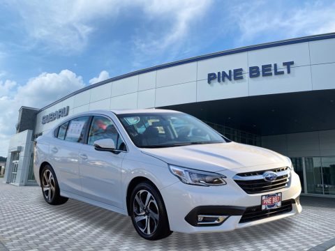 Crystal White Pearl Subaru Legacy Limited.  Click to enlarge.