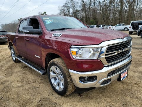 Delmonico Red Pearl Ram 1500 Big Horn Crew Cab 4x4.  Click to enlarge.