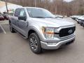 Front 3/4 View of 2021 Ford F150 STX SuperCrew 4x4 #3