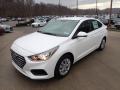  2021 Hyundai Accent Frost White Pearl #5
