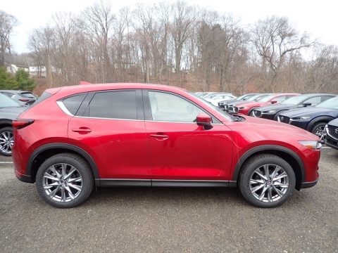 Soul Red Crystal Metallic Mazda CX-5 Grand Touring Reserve AWD.  Click to enlarge.