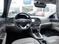  2020 Hyundai Elantra Gray Interior #9