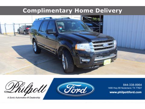 Shadow Black Ford Expedition EL Limited 4x4.  Click to enlarge.