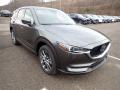 Front 3/4 View of 2021 Mazda CX-5 Signature AWD #3
