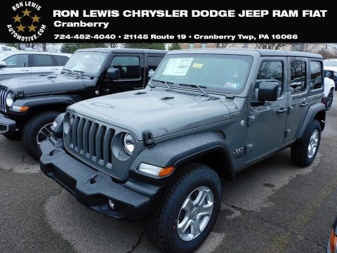 Sting-Gray Jeep Wrangler Unlimited Sport 4x4.  Click to enlarge.