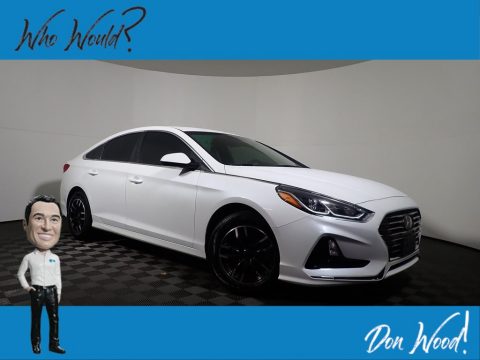 Quartz White Pearl Hyundai Sonata SE.  Click to enlarge.