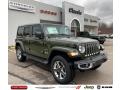 2021 Jeep Wrangler Unlimited Sahara 4x4 Sarge Green