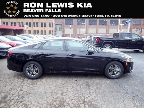 Ebony Black Kia K5 LXS.  Click to enlarge.