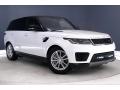 Front 3/4 View of 2018 Land Rover Range Rover Sport SE #36