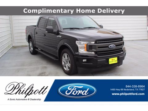 Agate Black Ford F150 XLT SuperCrew.  Click to enlarge.