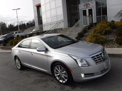 Radiant Silver Metallic Cadillac XTS Luxury AWD.  Click to enlarge.