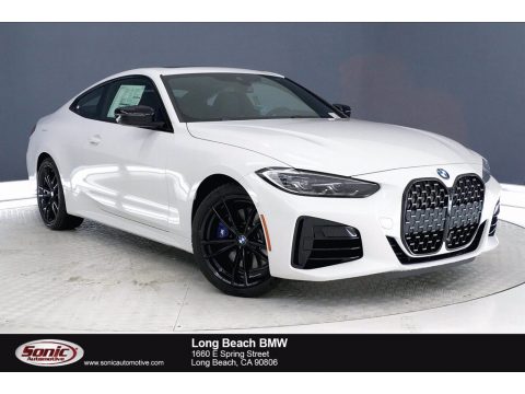 Alpine White BMW 4 Series M440i xDrive Coupe.  Click to enlarge.