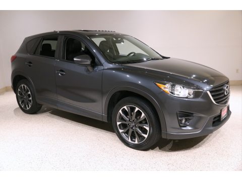 Meteor Gray Mica Mazda CX-5 Grand Touring AWD.  Click to enlarge.