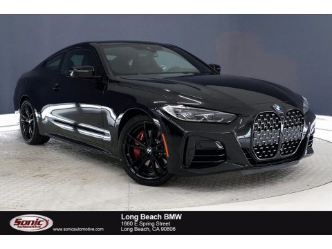 Black Sapphire Metallic BMW 4 Series M440i xDrive Coupe.  Click to enlarge.