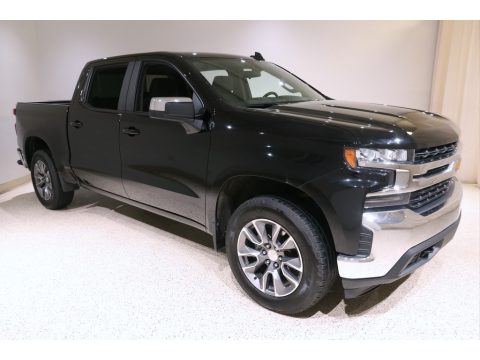 Black Chevrolet Silverado 1500 LT Crew Cab 4WD.  Click to enlarge.