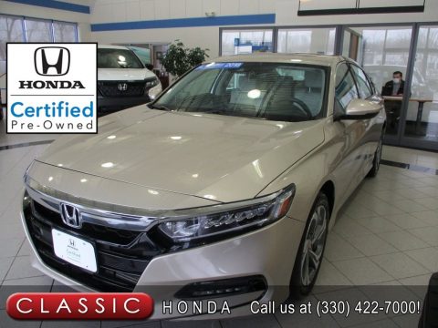 Champagne Frost Pearl Honda Accord EX-L Sedan.  Click to enlarge.