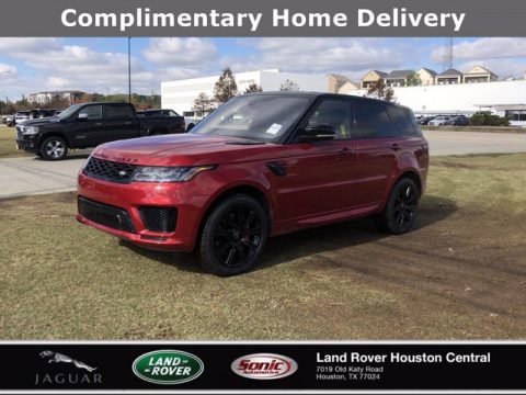 Firenze Red Metallic Land Rover Range Rover Sport HST.  Click to enlarge.