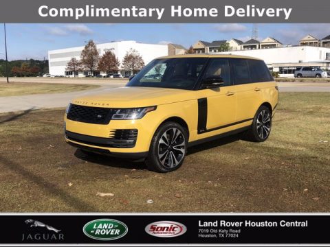 SVO Premium Palette Yellow Land Rover Range Rover Fifty.  Click to enlarge.