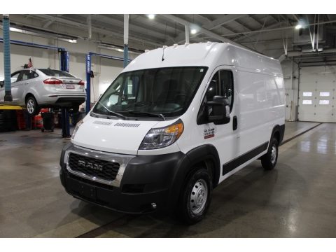 Bright White Ram ProMaster 1500 High Roof Cargo Van.  Click to enlarge.