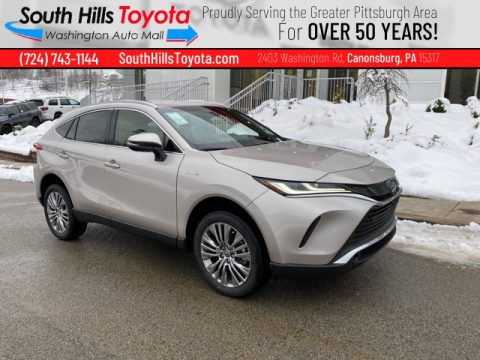 Titanium Glow Toyota Venza Hybrid Limited AWD.  Click to enlarge.