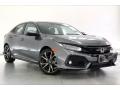 Front 3/4 View of 2019 Honda Civic Sport Touring Hatchback #34