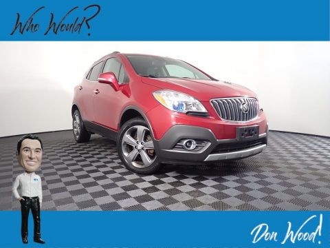 Ruby Red Metallic Buick Encore Convenience AWD.  Click to enlarge.