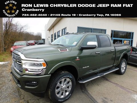 Olive Green Pearl Ram 2500 Laramie Crew Cab 4x4. Click to enlarge. Olive Green Pearl Ram 2500 Laramie Crew Cab 4x4. Click to enlarge.