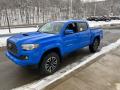 Front 3/4 View of 2021 Toyota Tacoma TRD Sport Double Cab 4x4 #12