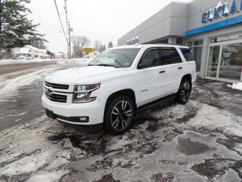 Summit White Chevrolet Tahoe LT 4WD.  Click to enlarge.