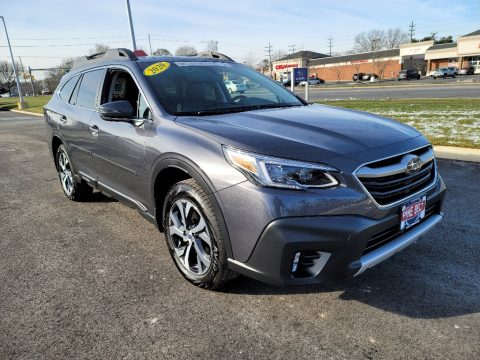 Magnetite Gray Metallic Subaru Outback Limited XT.  Click to enlarge.