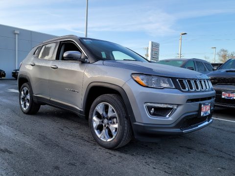 Billet Silver Metallic Jeep Compass Limited 4x4.  Click to enlarge.