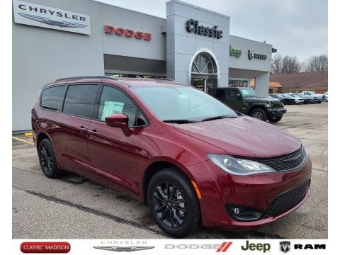 Velvet Red Pearl Chrysler Pacifica Launch Edition AWD.  Click to enlarge.