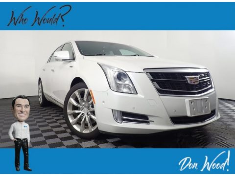 Crystal White Tricoat Cadillac XTS Luxury.  Click to enlarge.