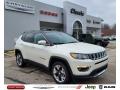2021 Jeep Compass Limited 4x4 Pearl White Tri–Coat