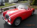 Front 3/4 View of 1954 Austin-Healey 100 Convertible #1