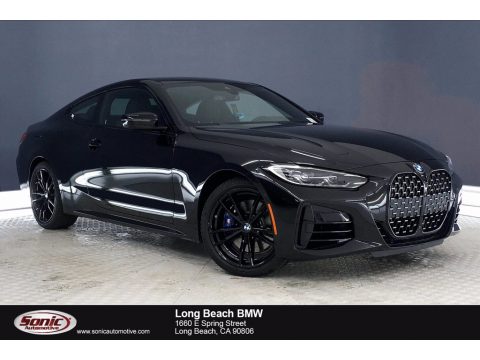 Black Sapphire Metallic BMW 4 Series M440i xDrive Coupe.  Click to enlarge.