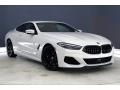 Front 3/4 View of 2021 BMW 8 Series M850i xDrive Coupe #19