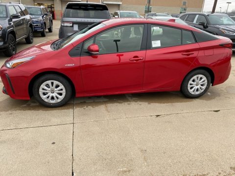 Supersonic Red Toyota Prius LE.  Click to enlarge.