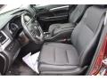  2017 Toyota Highlander Black Interior #10