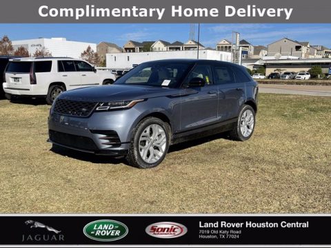 Byron Blue Metallic Land Rover Range Rover Velar R-Dynamic S.  Click to enlarge.