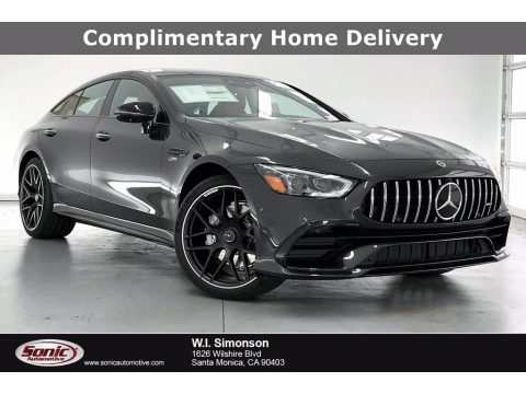 Graphite Gray Metallic Mercedes-Benz AMG GT 53.  Click to enlarge.