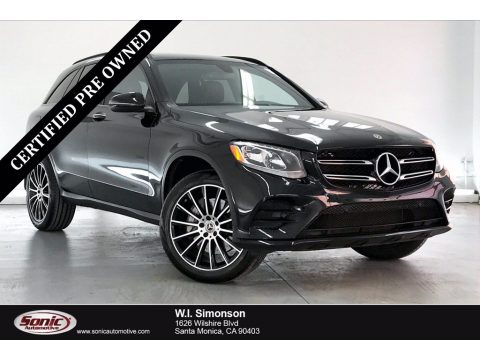 Black Mercedes-Benz GLC 300.  Click to enlarge.
