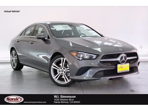 Mountain Grey Metallic Mercedes-Benz CLA 250 Coupe.  Click to enlarge.