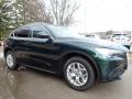 Front 3/4 View of 2021 Alfa Romeo Stelvio Sprint AWD #3