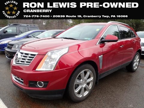 Crystal Red Tincoat Cadillac SRX Performance AWD.  Click to enlarge.