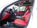 Front Seat of 2021 Alfa Romeo Giulia TI AWD #12