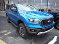 Front 3/4 View of 2021 Ford Ranger XLT SuperCrew 4x4 #8
