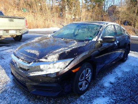 Crystal Black Pearl Honda Civic LX Sedan. Click to enlarge. Crystal Black Pearl Honda Civic LX Sedan. Click to enlarge.